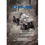 Polaris Sportsman 700 EFI, Sportsman 800 EFI manual cover