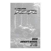 Polaris RZR S 1000, RZR S4 1000 manual cover