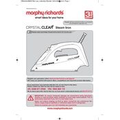 Morphy Richards 300302 Crystal Clear manual cover