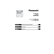 Panasonic CF-WEB184R manual cover