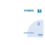 Yamaha 40TLRD manual cover