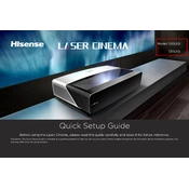 Hisense Laser TV 100L5G-CINE100A manual cover