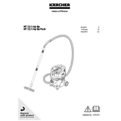 Karcher NT 22 1 Ap Bp Pack manual cover