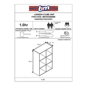 Lokken B&M 6 Cube Unit 360193 360086 manual cover