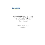 Olympus CFU03, CFU05, CFU-PWZ manual cover