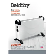 Beldray EH3334NKDFOB 2000 W Convector Heater manual cover