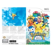 Nintendo PokePark Wii Pikachu's Adventure  manual cover