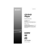 Sony DVP-NC685H manual cover