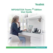 Yealink MP54, T55A manual cover