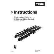 Thule Helium Platform 903900 manual cover