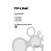 tp-link TL-SF1008D manual cover