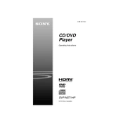 Sony DVP-NS71HP manual cover