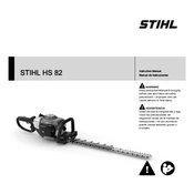 Stihl HS 82 manual cover