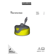 Karcher T 5 T-Racer Surface Cleaner manual cover