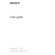 Sony E5306 Xperia C4 manual cover