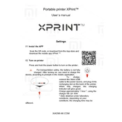 Xiaomi Xprint Phone Photo Bluetooth Printer DMP 100 manual cover