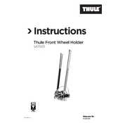 Thule Front Wheel Holder 547001 manual cover