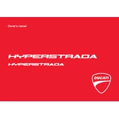 Ducati Hyperstrada 2015 manual cover