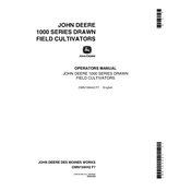 John Deere 1000 Series manual cover