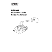 Epson ELPMB45 manual cover