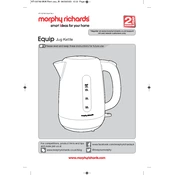 Morphy Richards 102786 Equip manual cover