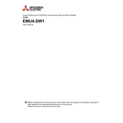 Mitsubishi Electric EMU4 SW1 manual cover