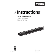 Thule Evo Fixpoint 710701 manual cover