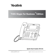 Yealink T46S manual cover