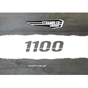 Ducati Scrambler 1100 2019 manual cover