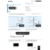 Sony NSZ-GS8 manual cover