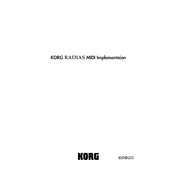 KORG RADIAS manual cover