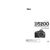 Nikon D5200 manual cover