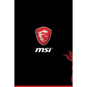 MSI Optix MAG161V Series manual cover