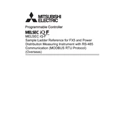 Mitsubishi Electric Sample Ladder Reference manual cover