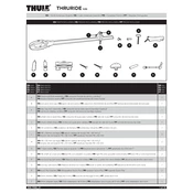 Thule Thruride 535 manual cover