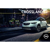 Opel Crossland X 2020 manual cover