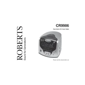 Roberts CR9986 CD Cube Analogue 0 manual cover