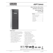 Goodman ASPT Series manual cover