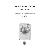 Hoover AHD 1410D 1-80 manual cover