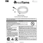 Realflame C9812LP manual cover