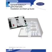 Carrier OPN-PSM-SIM manual cover