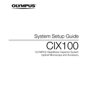 Olympus CIX100 manual cover