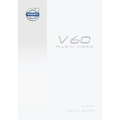 Volvo V60 2014 Plugin Hybrid manual cover