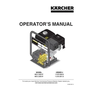 Karcher HD 2.3 24 P HD 2.3 23 P manual cover