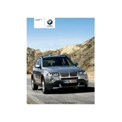 BMW X3 xDrive28i X3 Series 2010 manual cover