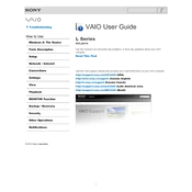 Sony SVL24145CXB manual cover