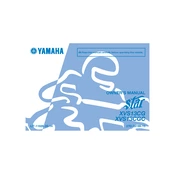 Yamaha XVS13CG, XVS13CGC Star 2016 manual cover