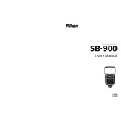 Nikon SB 900 manual cover