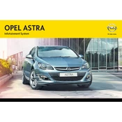 Opel Astra 2014.5 manual cover