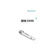 Sennheiser SKM 5200 manual cover